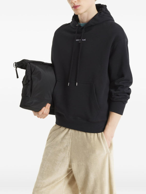 Maison Kitsuné Logo cotton hoodie