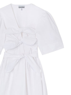 GANNI Dresses White