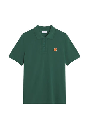 Maison Kitsuné Fox Head cotton polo shirt