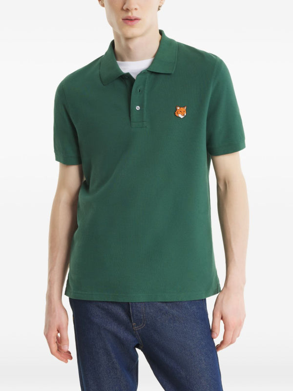 Maison Kitsuné Fox Head cotton polo shirt
