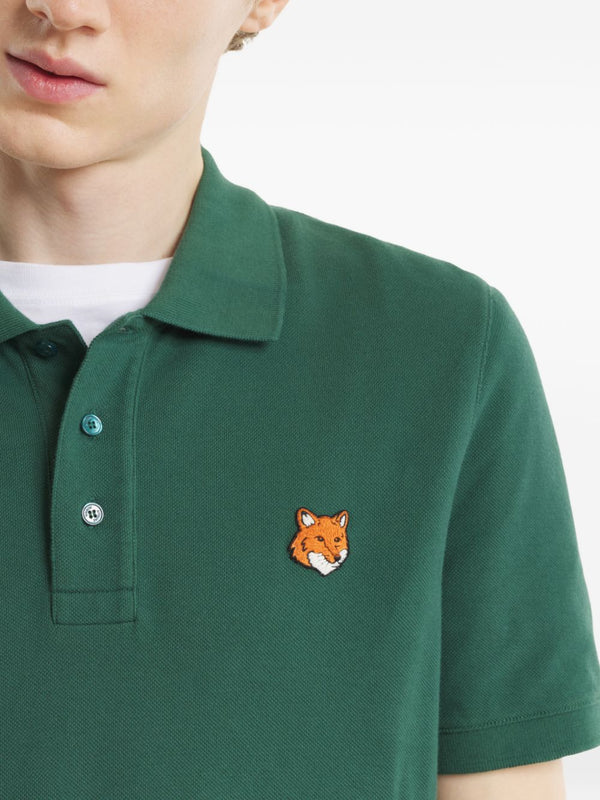 Maison Kitsuné Fox Head cotton polo shirt