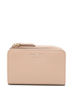 Emporio Armani Deer-Print Leather Bifold Wallet