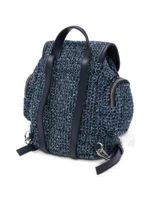 Ganni Bucky Denim Backpack