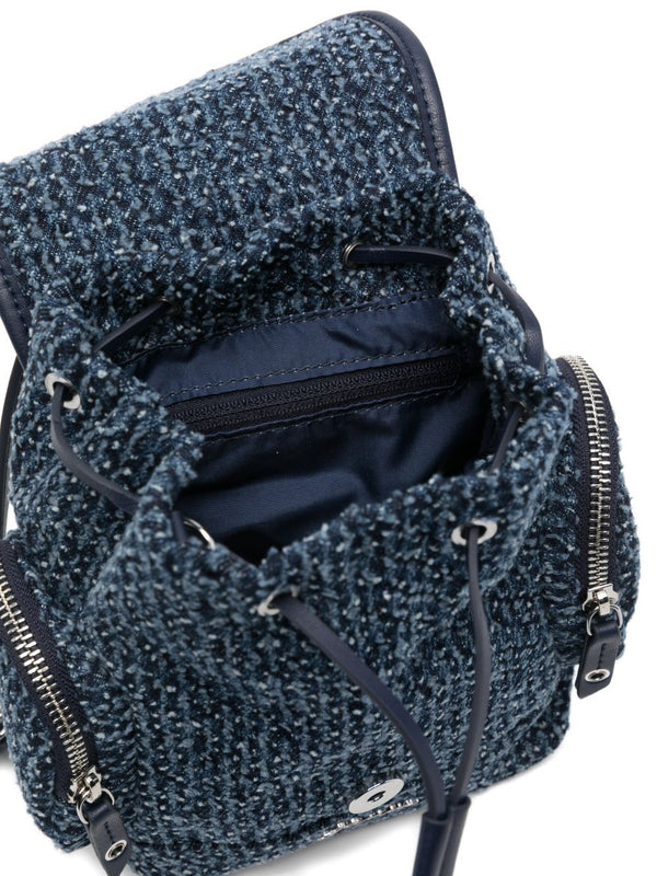 Ganni Bucky Denim Backpack