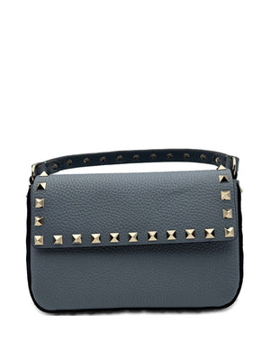 Valentino Garavani Rockstud Grainy Calfskin Pouch