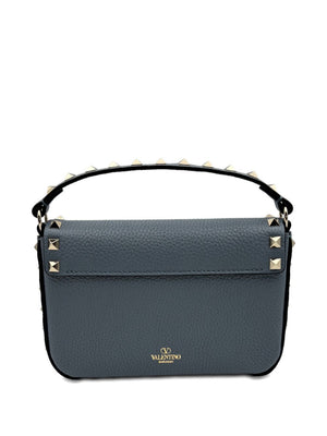 Valentino Garavani Rockstud Grainy Calfskin Pouch