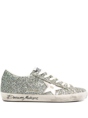 Golden Goose Sneakers Silver