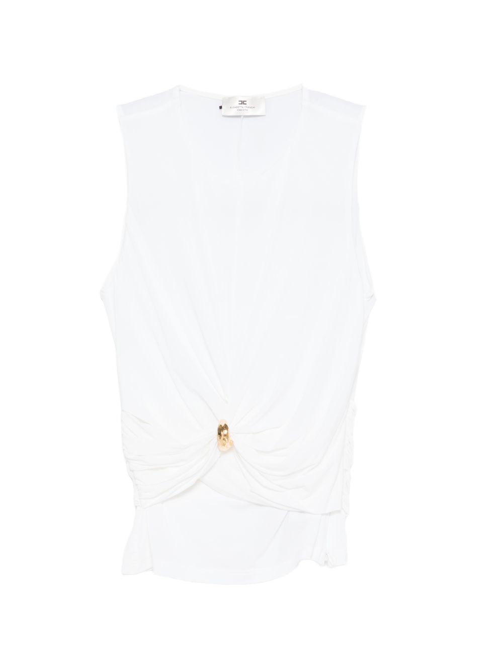 Elisabetta Franchi Top Ivory