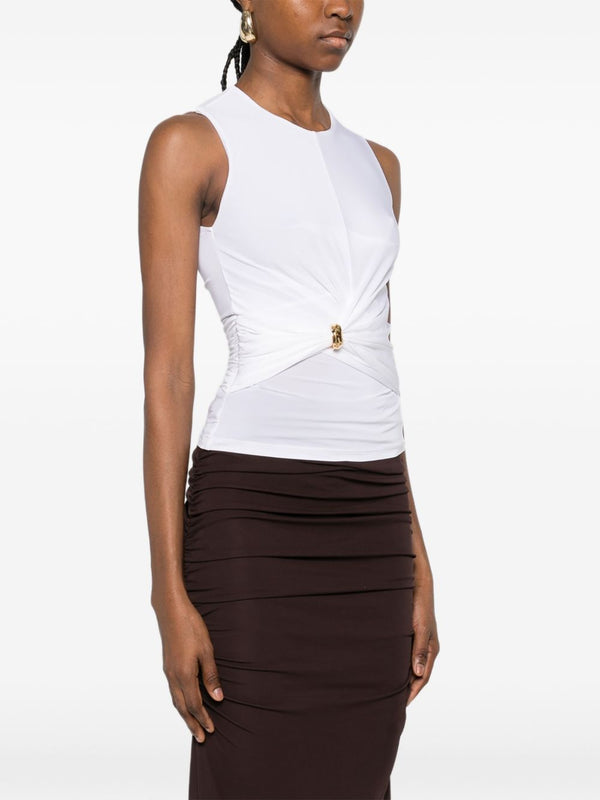 Elisabetta Franchi Top Ivory