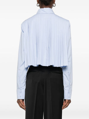 SPORTMAX PRE Shirts Clear Blue