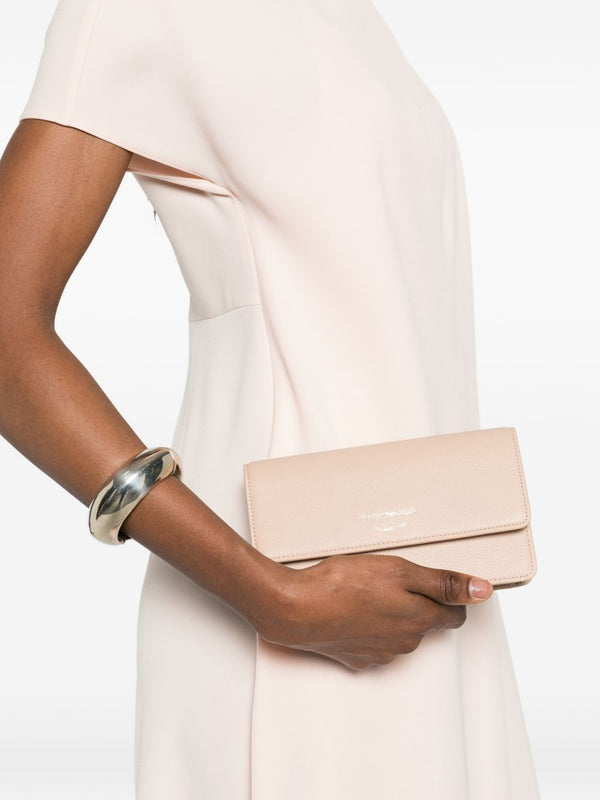 Emporio Armani Mini Bag In Tumbled Leather