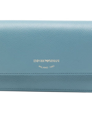 Emporio Armani Mini Bag In Tumbled Leather
