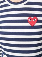Comme Des Garcons Comme Des GarÃ§ons Striped cotton t-shirt