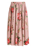 Dolce & Gabbana Roses bouquet long skirt