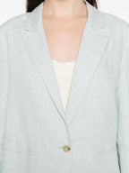 Forte Forte Linen single-breasted jacket