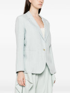Forte Forte Linen single-breasted jacket