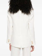 Forte Forte Linen single-breasted jacket