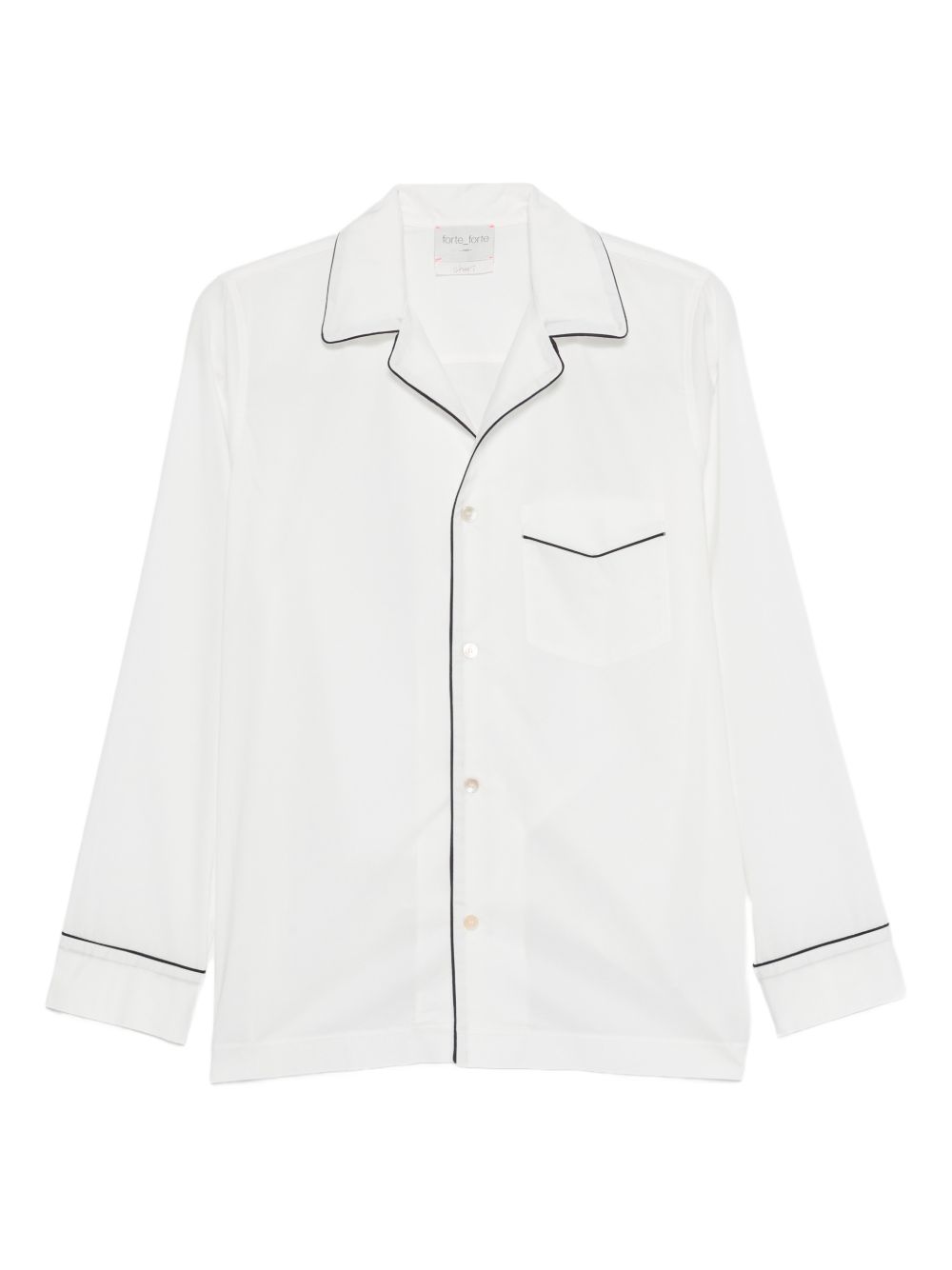 Forte Forte Cotton pajama shirt