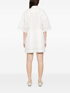 Forte Forte Embroidered cotton shirtdress
