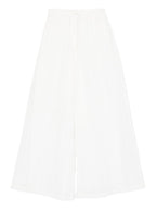 Forte Forte Embroidered cotton trousers