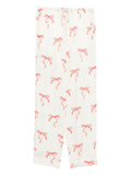 Forte Forte Printed drawstring trousers
