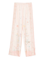 Forte Forte Printed silk trousers