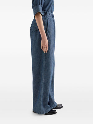 Jil Sander Trousers Blue