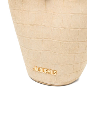Jacquemus Le Petit Bambola leather bucket bag
