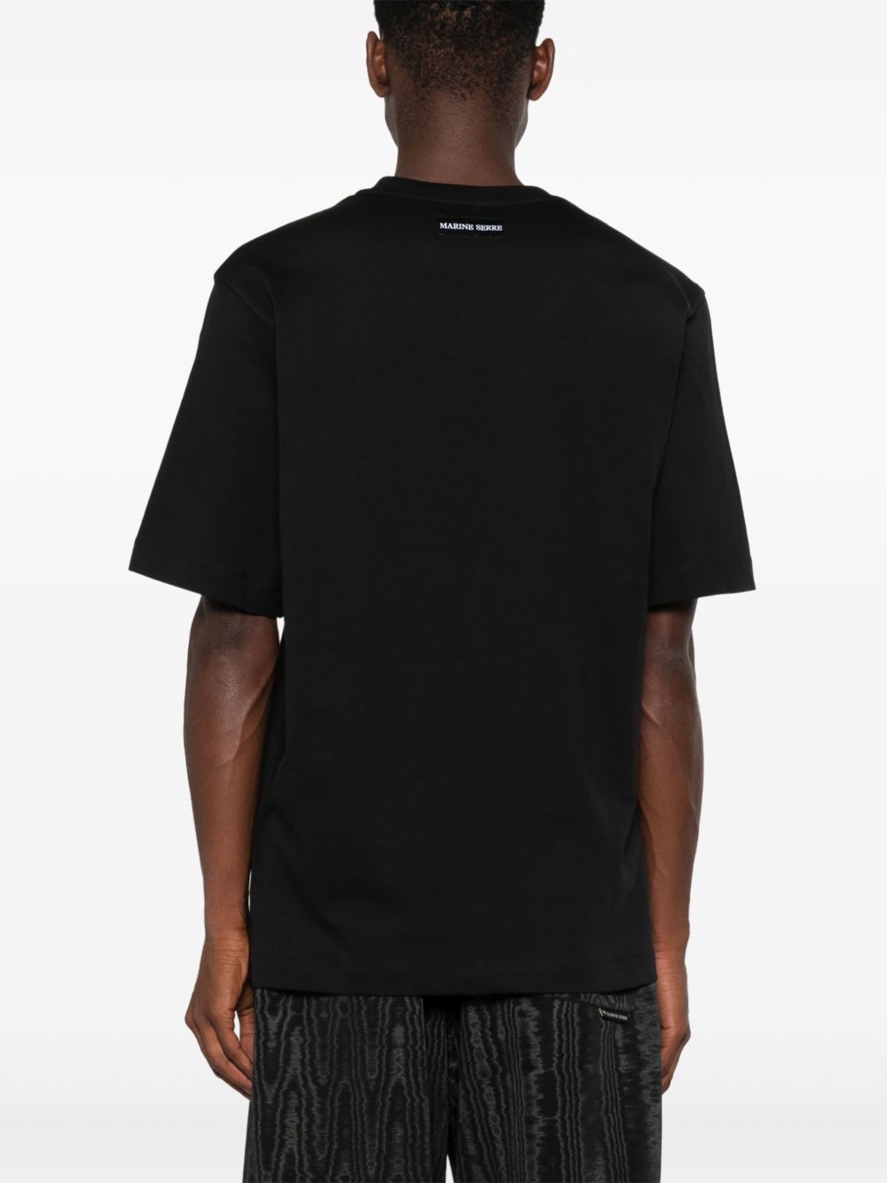 MARINE SERRE T-shirts and Polos Black