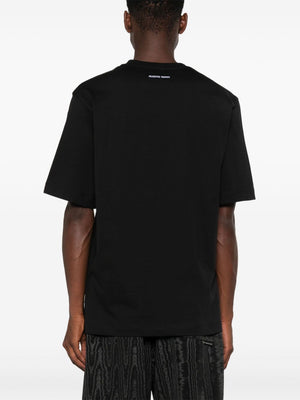 MARINE SERRE T-shirts and Polos Black