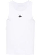 Marine Serre Moon cotton tank top
