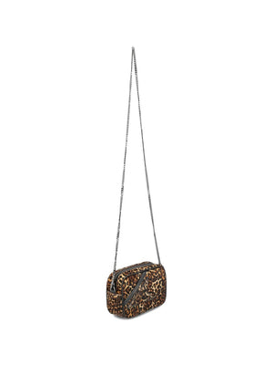 Golden Goose Mini Star Bag In Animal-Print Pony Skin With Tone-On-Tone Star
