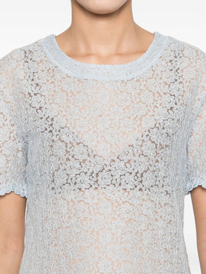 Ermanno Scervino T-shirts and Polos Clear Blue