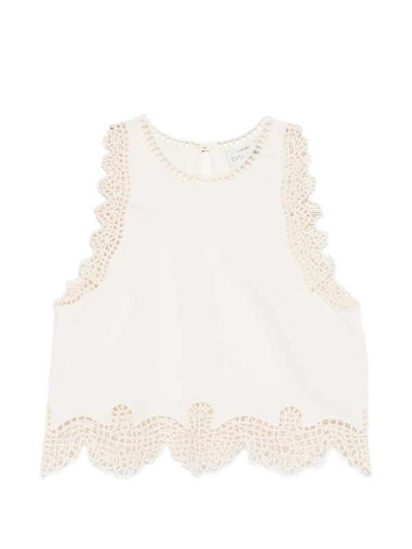 Forte Forte Top Ivory