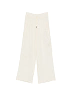 Ermanno Scervino Silk pajama trousers
