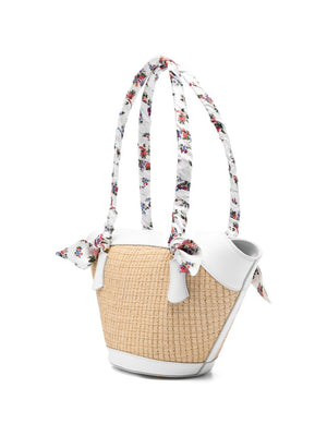 Dolce & Gabbana Floral-Handle Tote Bag