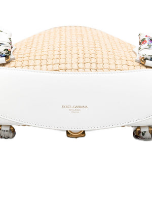 Dolce & Gabbana Floral-Handle Tote Bag