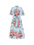 Dolce & Gabbana Flower print midi dress