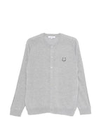 Maison Kitsuné Fox head patch cardigan