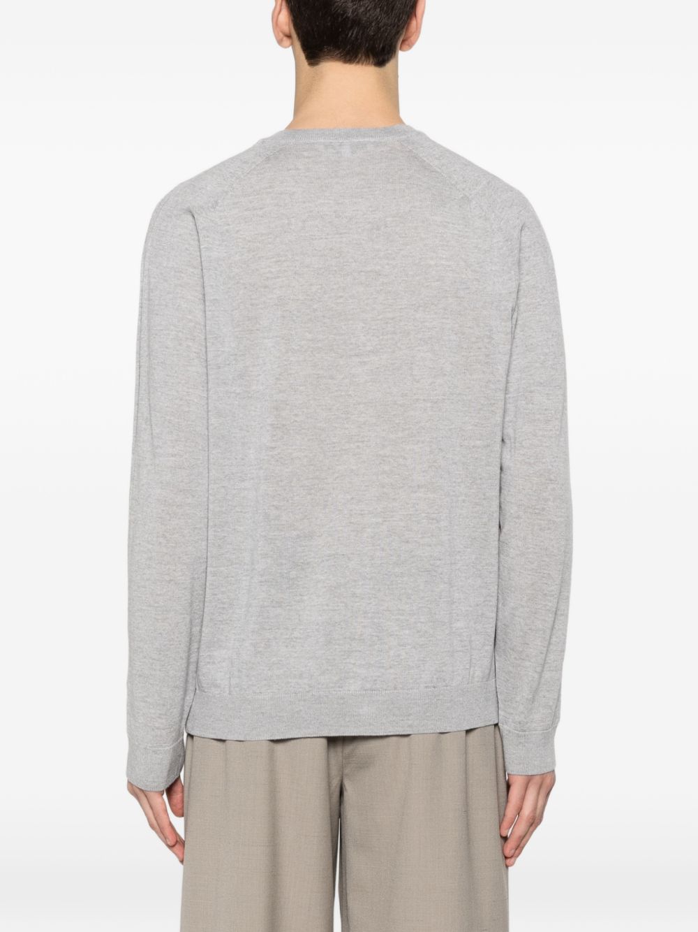 Maison Kitsuné Fox head patch cardigan