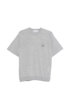 Maison Kitsuné Fox head fine merino short sleeve jumper