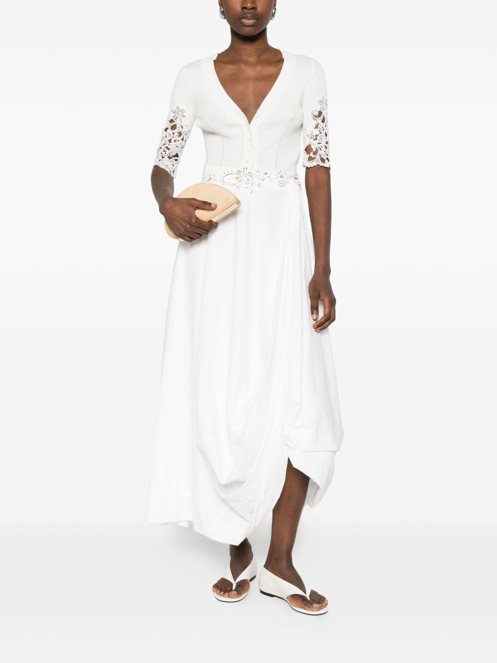 Ermanno Scervino كنزات أبيض