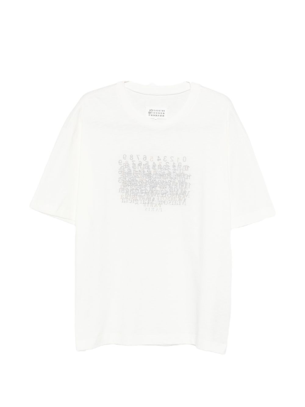 Maison Margiela T-shirts and Polos أبيض