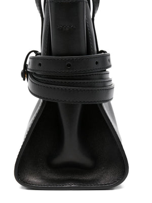 Moschino Tie Me small leather handbag