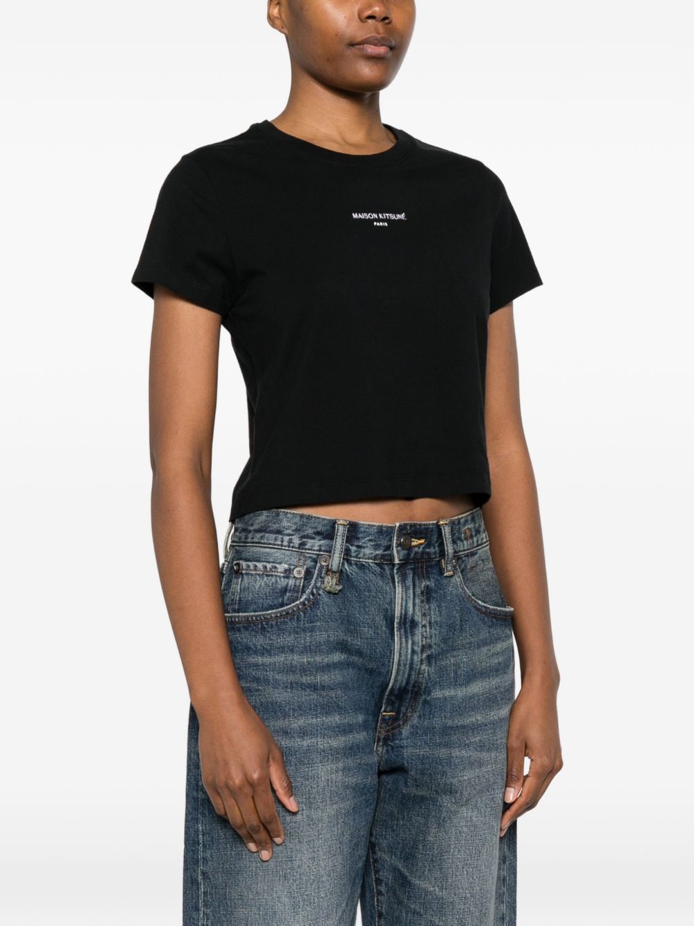 Maison Kitsuné Logo cotton t-shirt