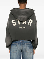 Golden Goose Cotton cropped hoodie