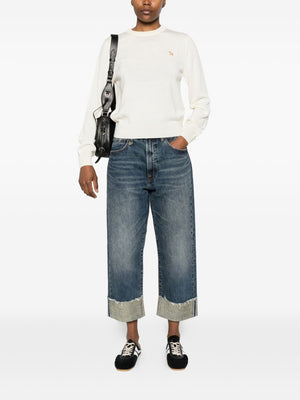 Maison Kitsuné Baby Fox wool crewneck jumper