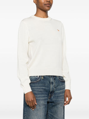 Maison Kitsuné Baby Fox wool crewneck jumper