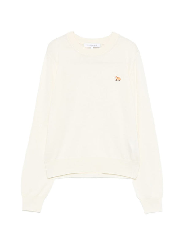 Maison Kitsuné Baby Fox wool crewneck jumper