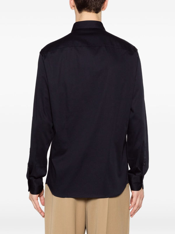 Emporio Armani Shirts Blue